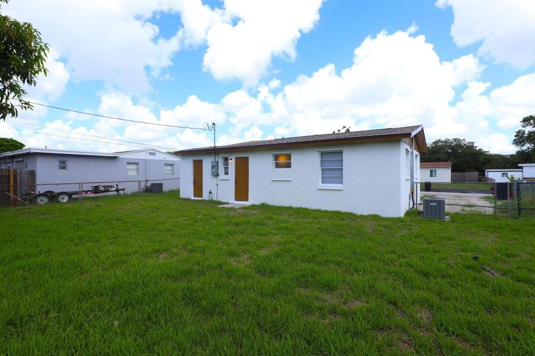 Large Fenced Backyard
