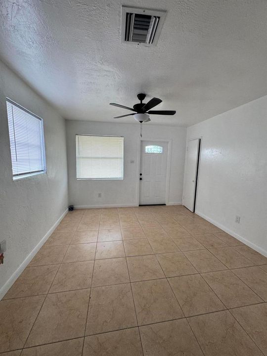 Bright Living Room New Fan