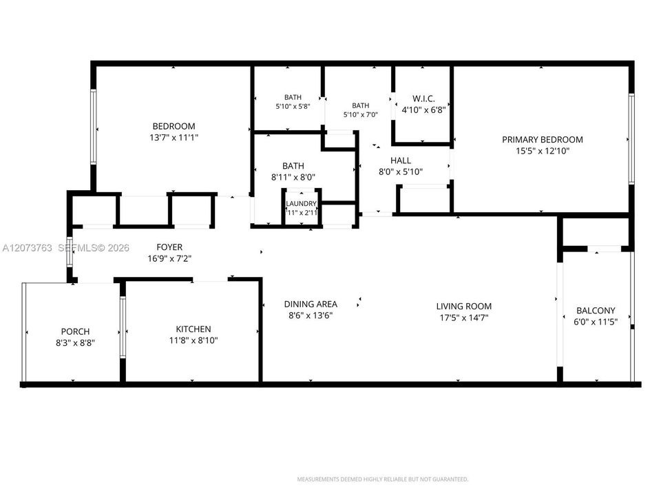 For Sale: $340,000 (2 beds, 2 baths, 1231 Square Feet)