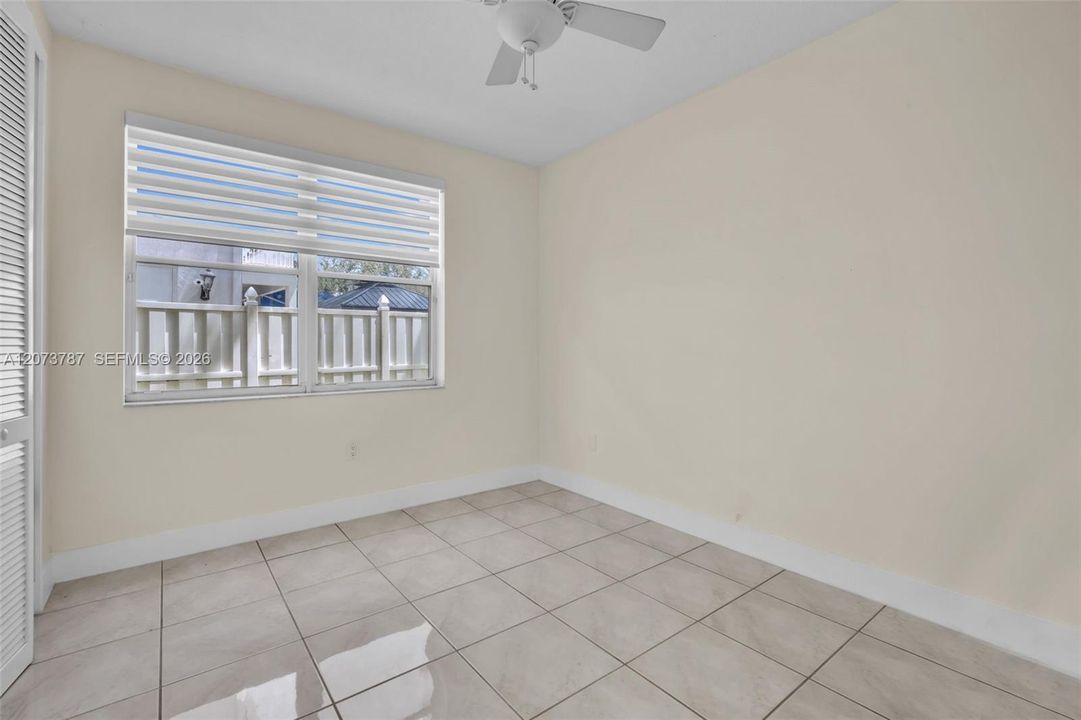 ground level bedroom