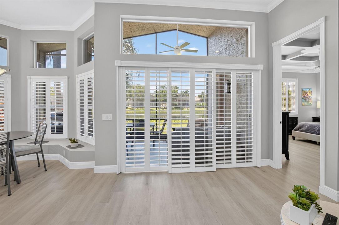 FAMILY ROOM-SLIDERS TO LANAI