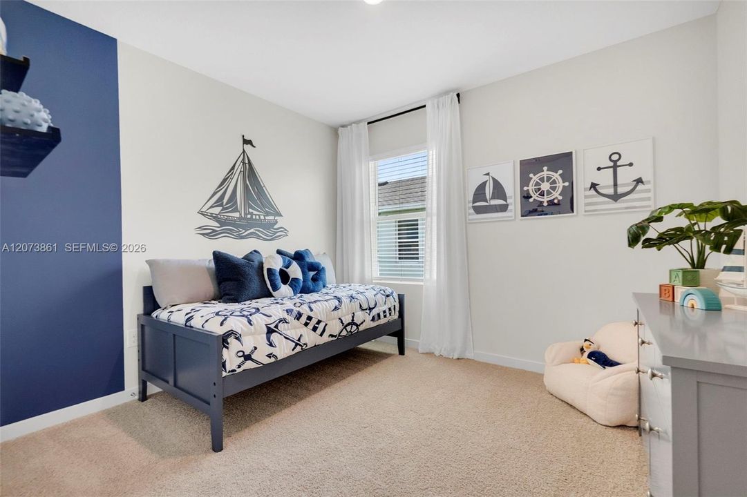 Furnished photos are of the model home for illustration only. Laminate floor