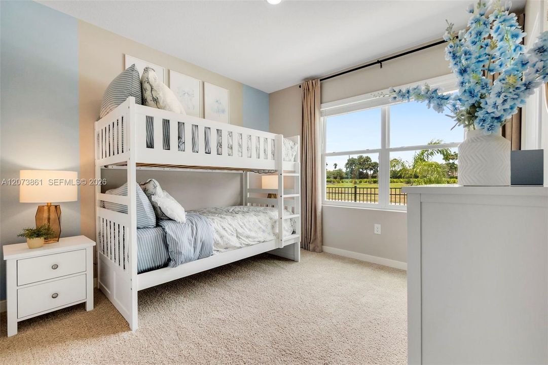 Furnished photos are of the model home for illustration only. Laminate floor