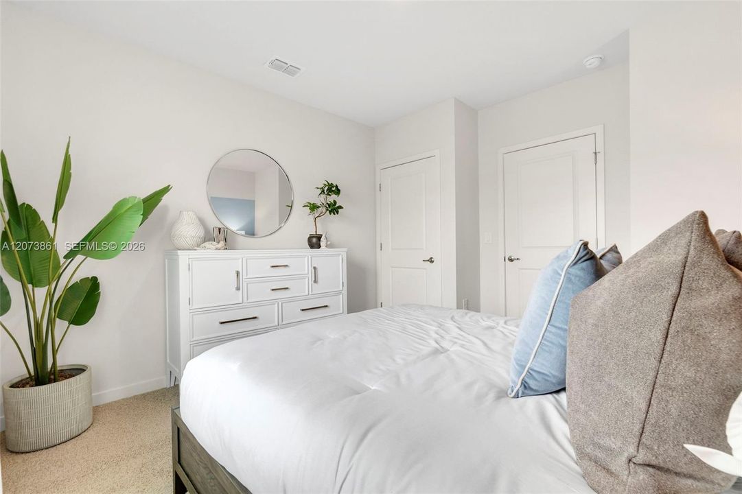 Furnished photos are of the model home for illustration only. Laminate floor