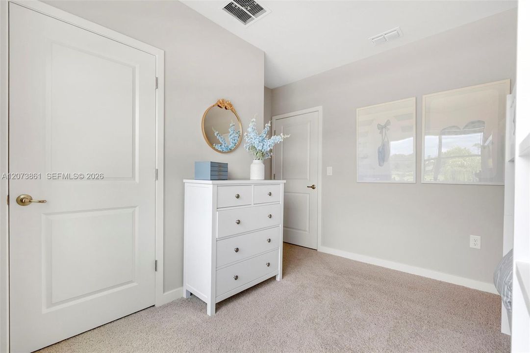Furnished photos are of the model home for illustration only. Laminate floor
