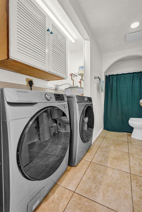 Laundry Area/Bathroom