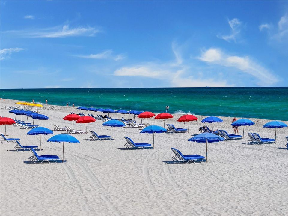 Private beach area for residents use only.