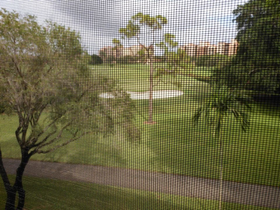 Patio View of Golf and Canal