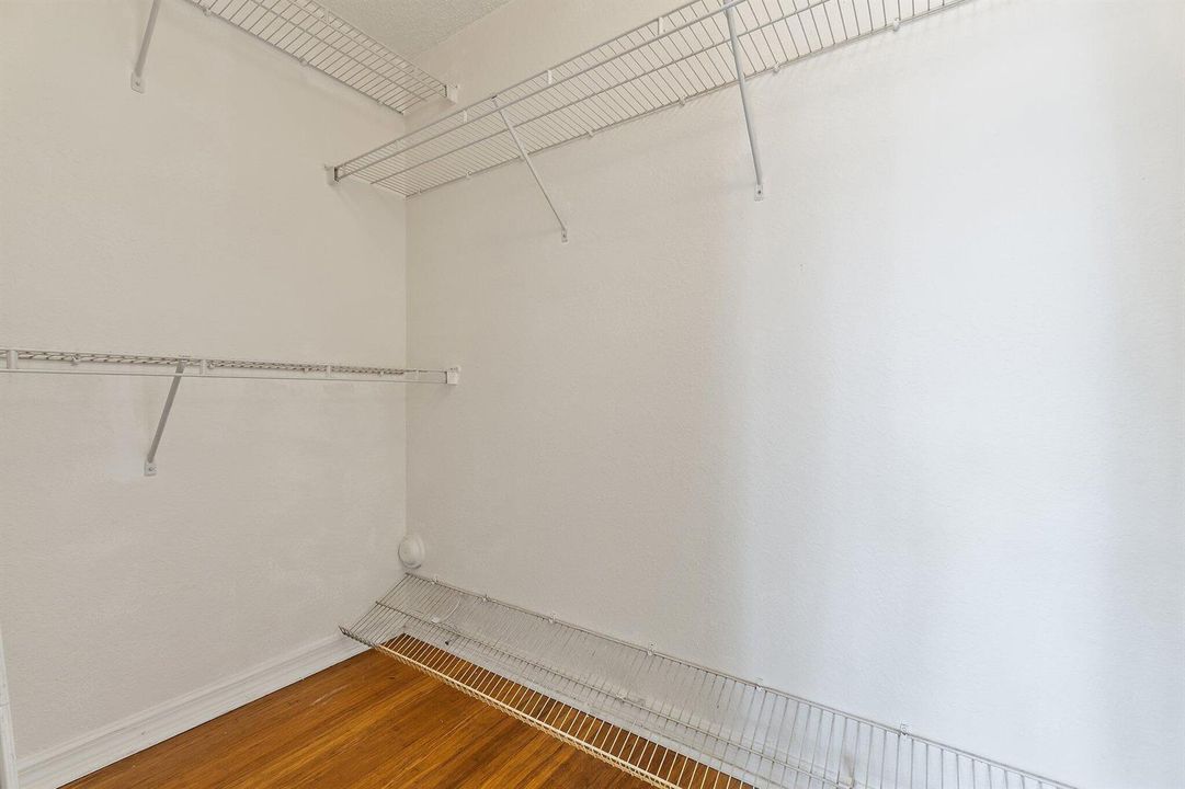 Master closet