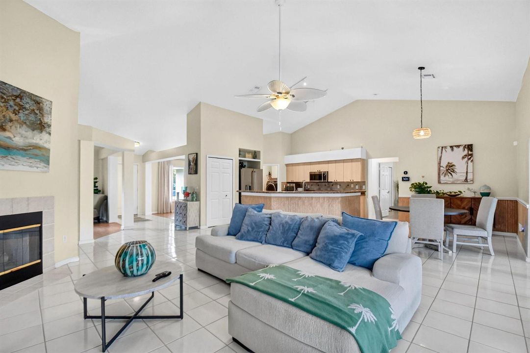 Family Room to Kitchen