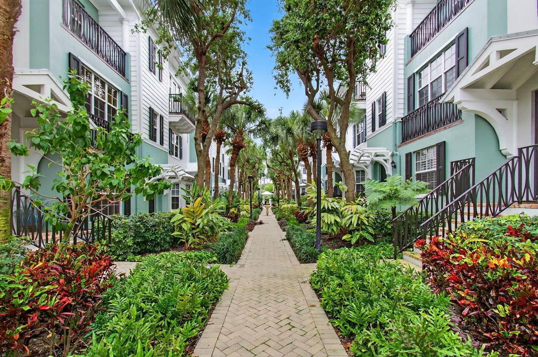 Courtyard Walkway