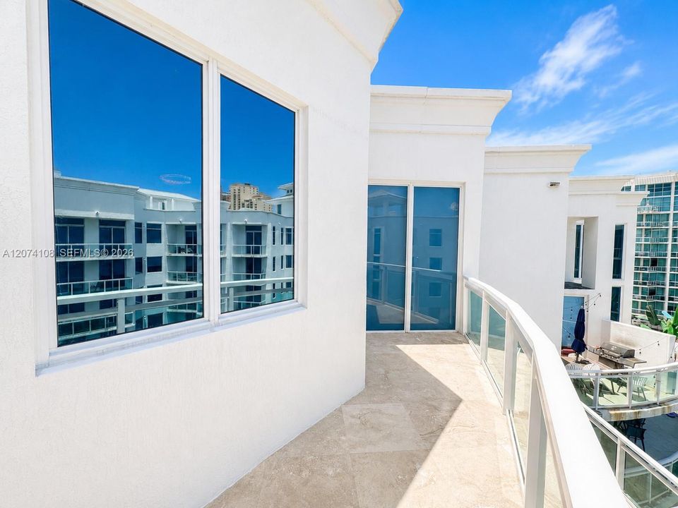 primary bedroom balcony