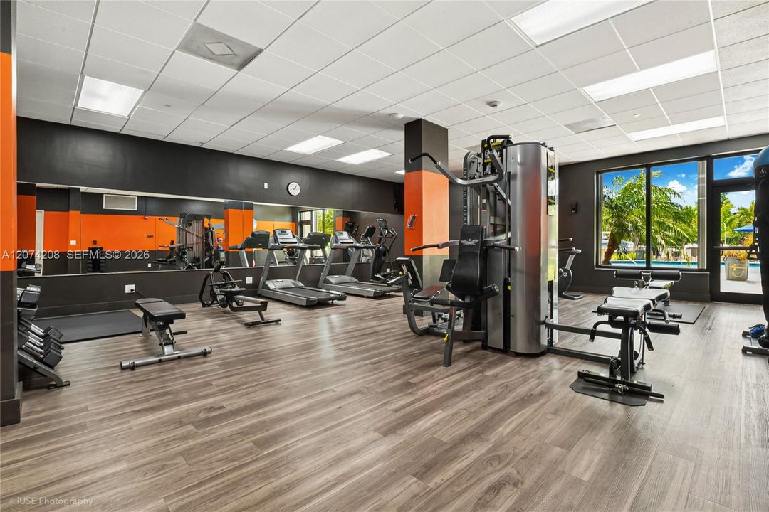 Fantastic, Poolside Fitness Room