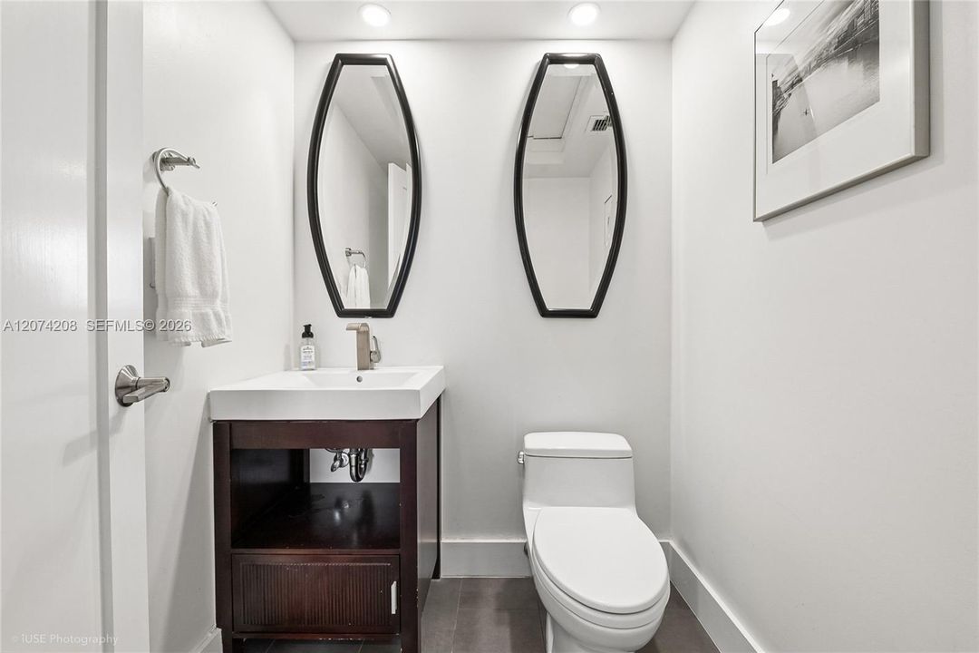 Contemporary Powder Room