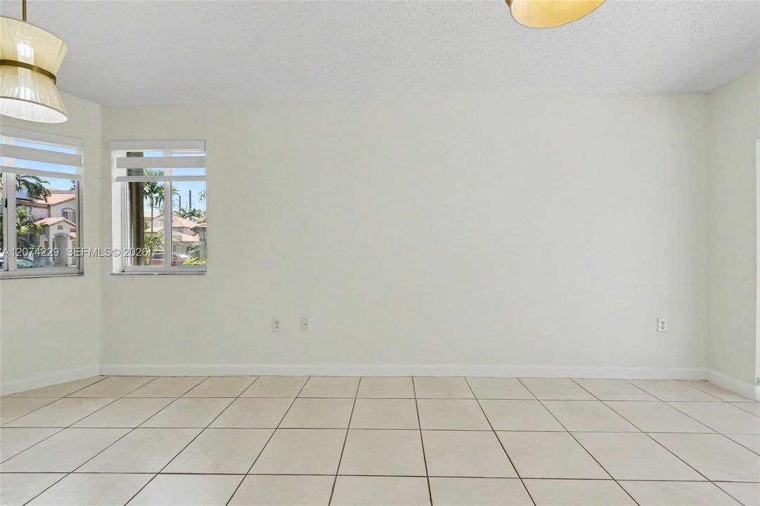 Dining and Living room