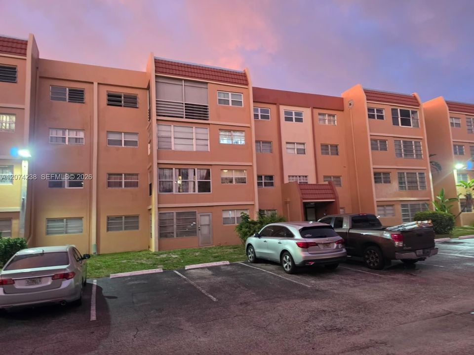 FRONT OF STRUCTURE