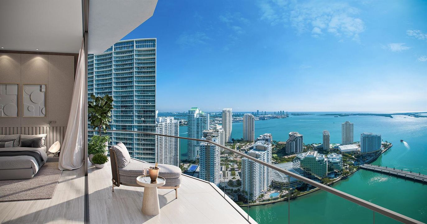 VICEROY-BRICKELL_Bedroom-Balcony_SE-Day-