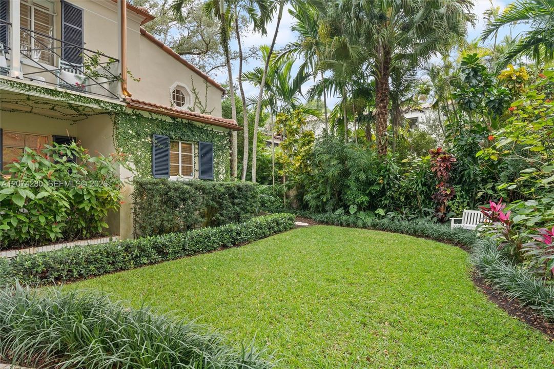 Gated enclosed Front Yard Garden