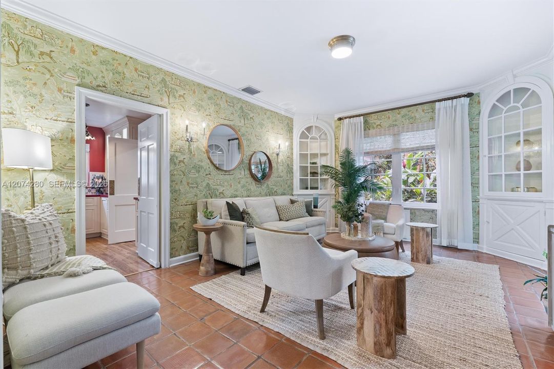 This room can be a family room, media room, or even a full bedroom