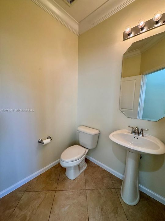 1/2 Bath Downstairs