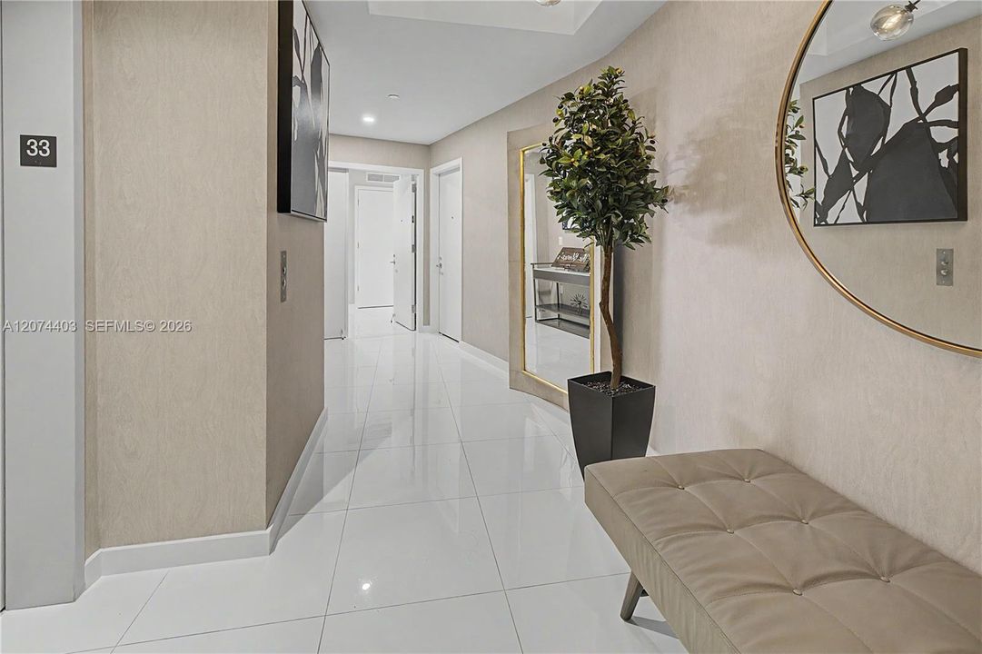 private elevator foyer