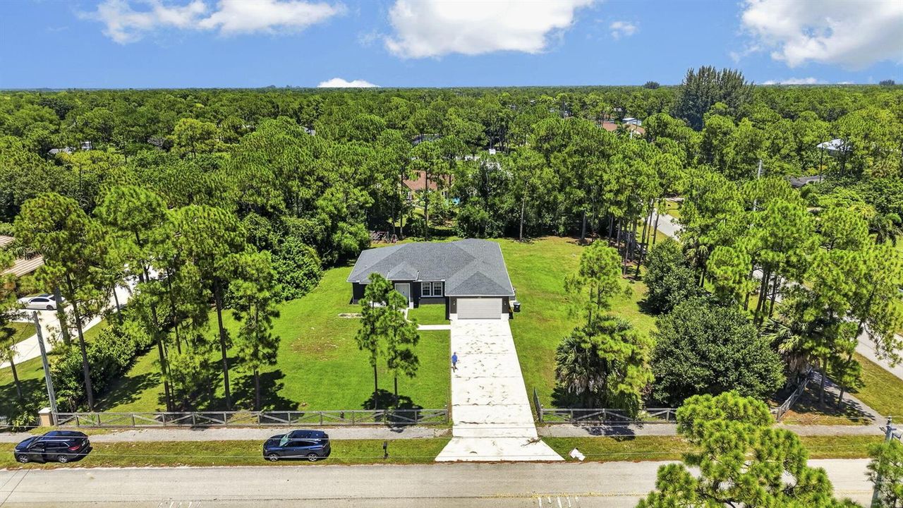 CORNER ACREAGE LOT