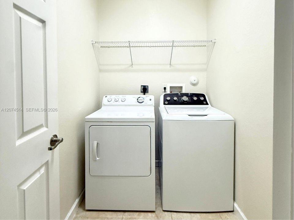 Upstairs Laundry Room