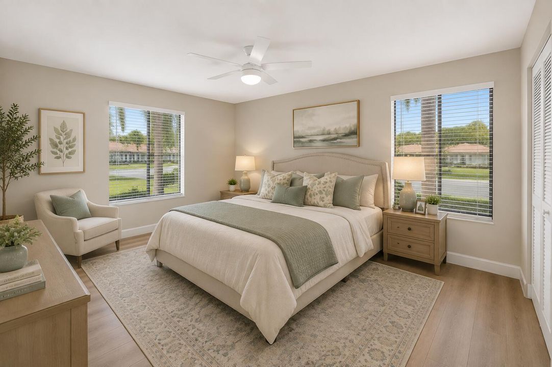 Master Bedroom (Virtually Staged)