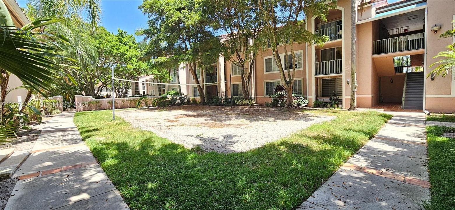 Volley ball court