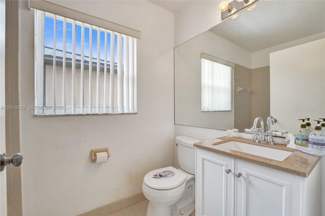 Hall bathroom