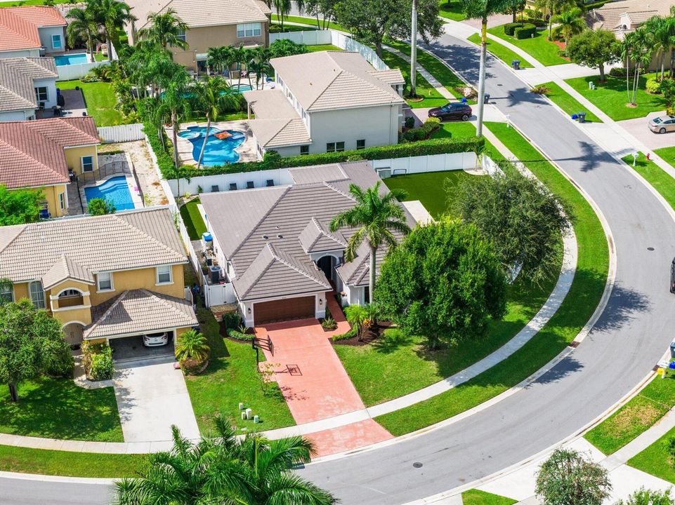 Aerial of House