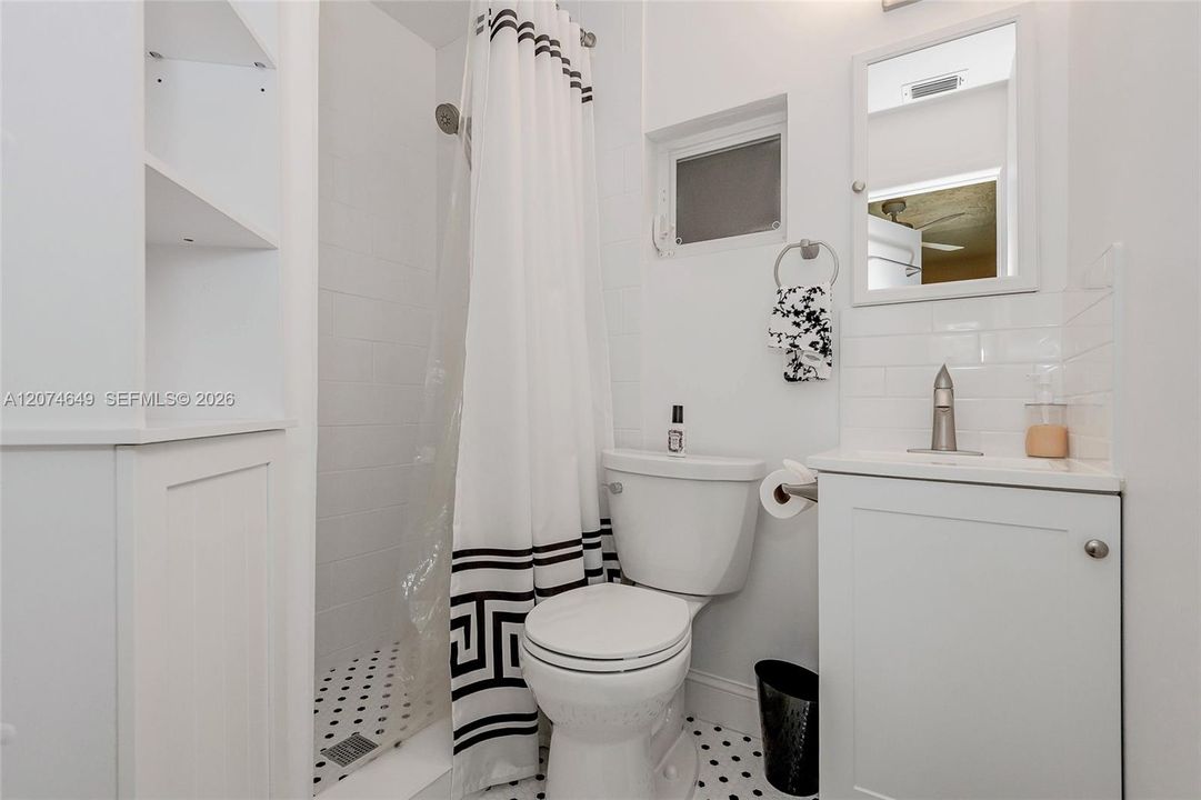 This is a closer view of the 2nd bedroom bathroom.