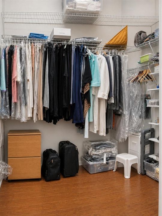 MASTER BEDROOM CLOSET