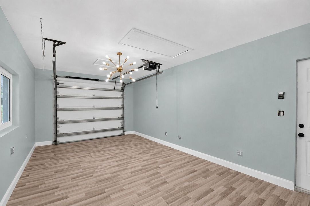 Finished Garage