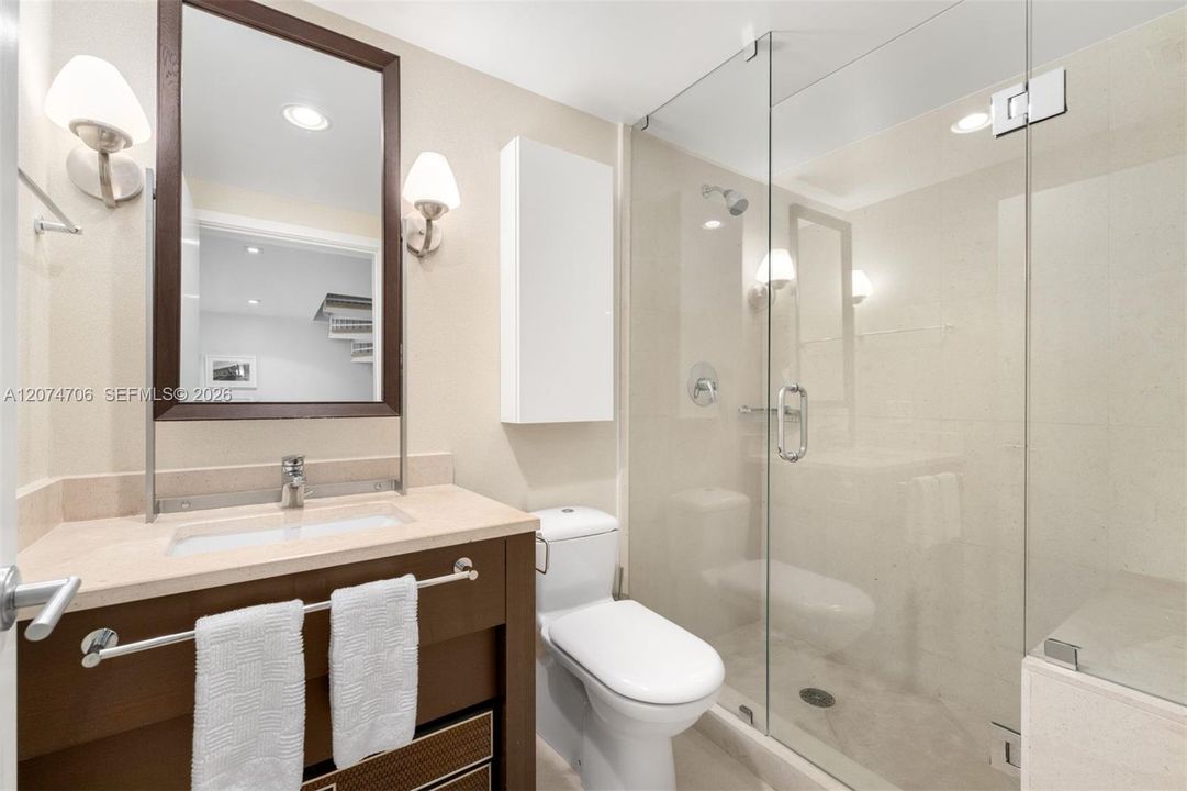 Full Bathroom in the Den