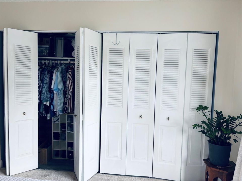 ample closet space