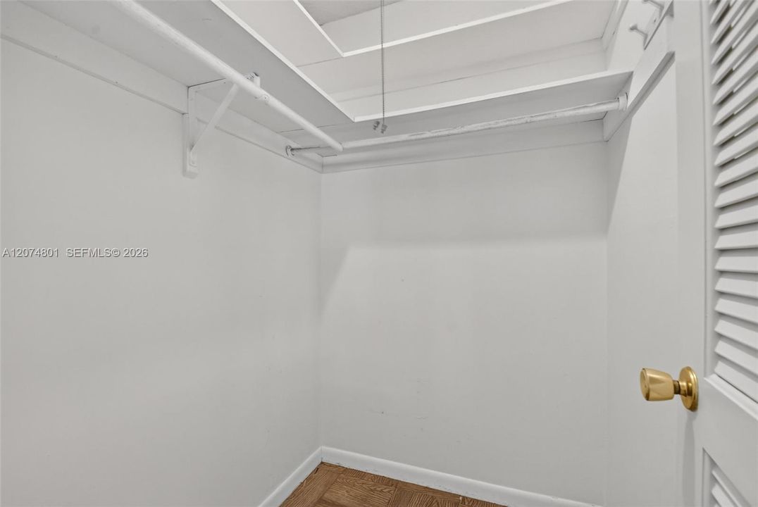 1 of 2 walk-in closets