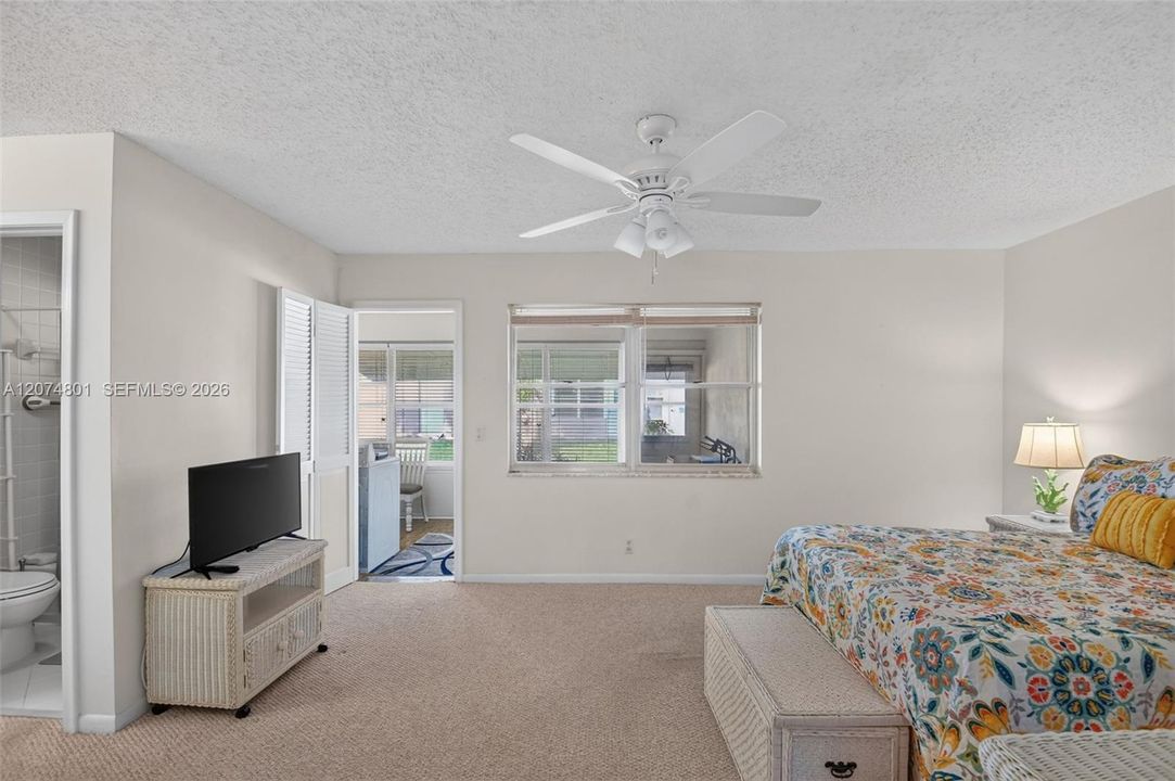 Bedroom with sitting area
