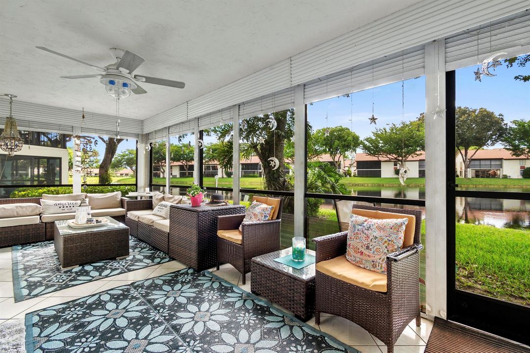 Patio and View