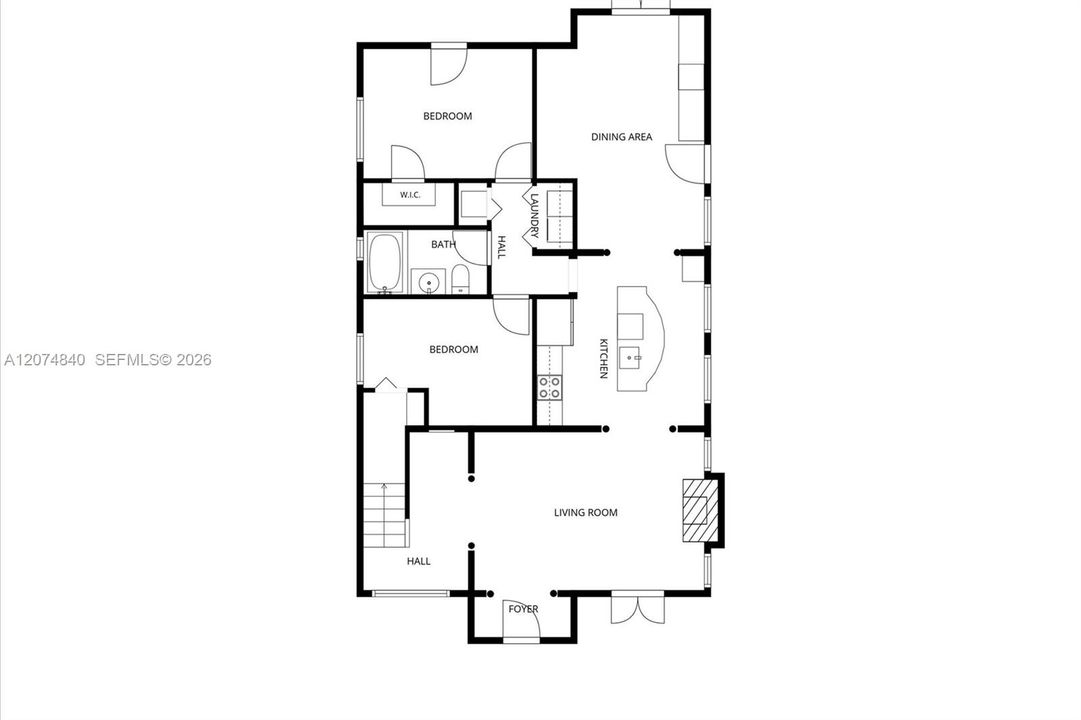 En Venta: $1,800,000 (3 camas, 2 baños, 1982 Pies cuadrados)