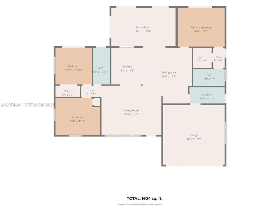 For Sale: $615,000 (3 beds, 2 baths, 1604 Square Feet)