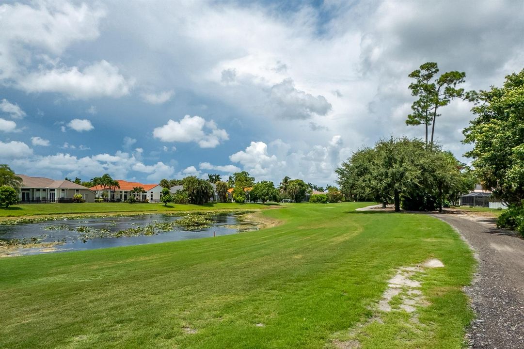 Golf course Water view