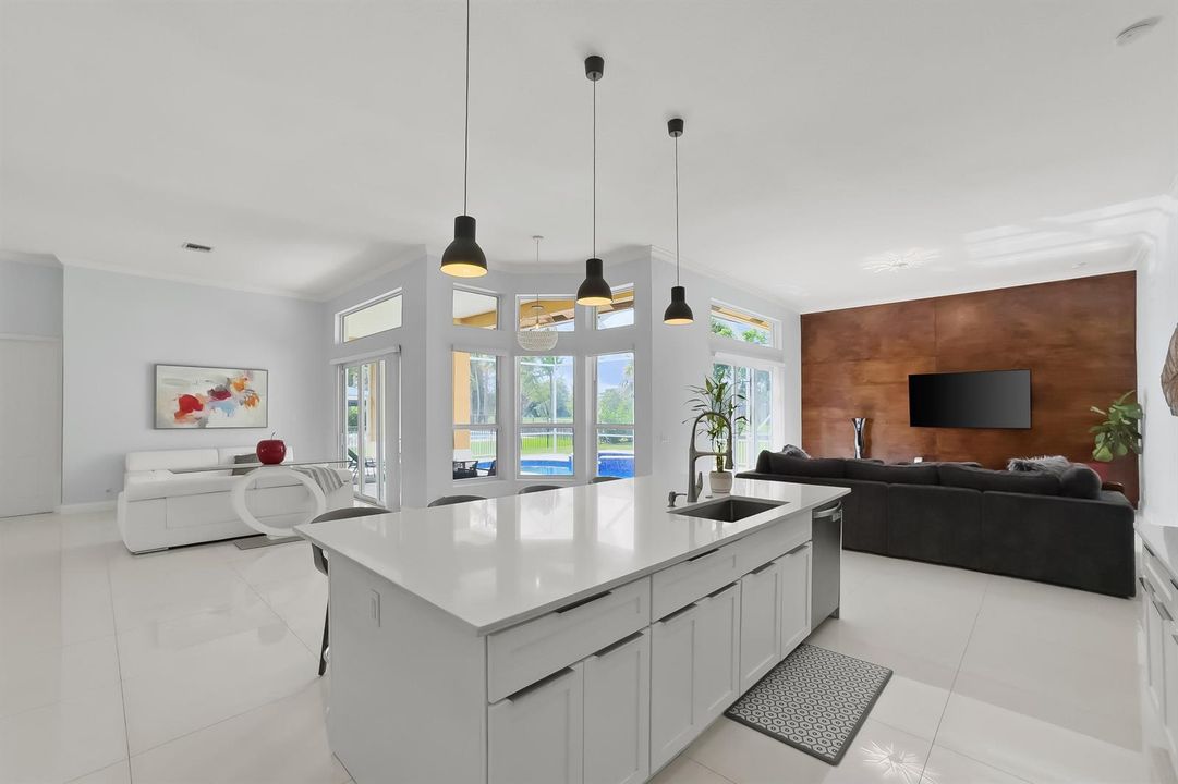 Kitchen isle