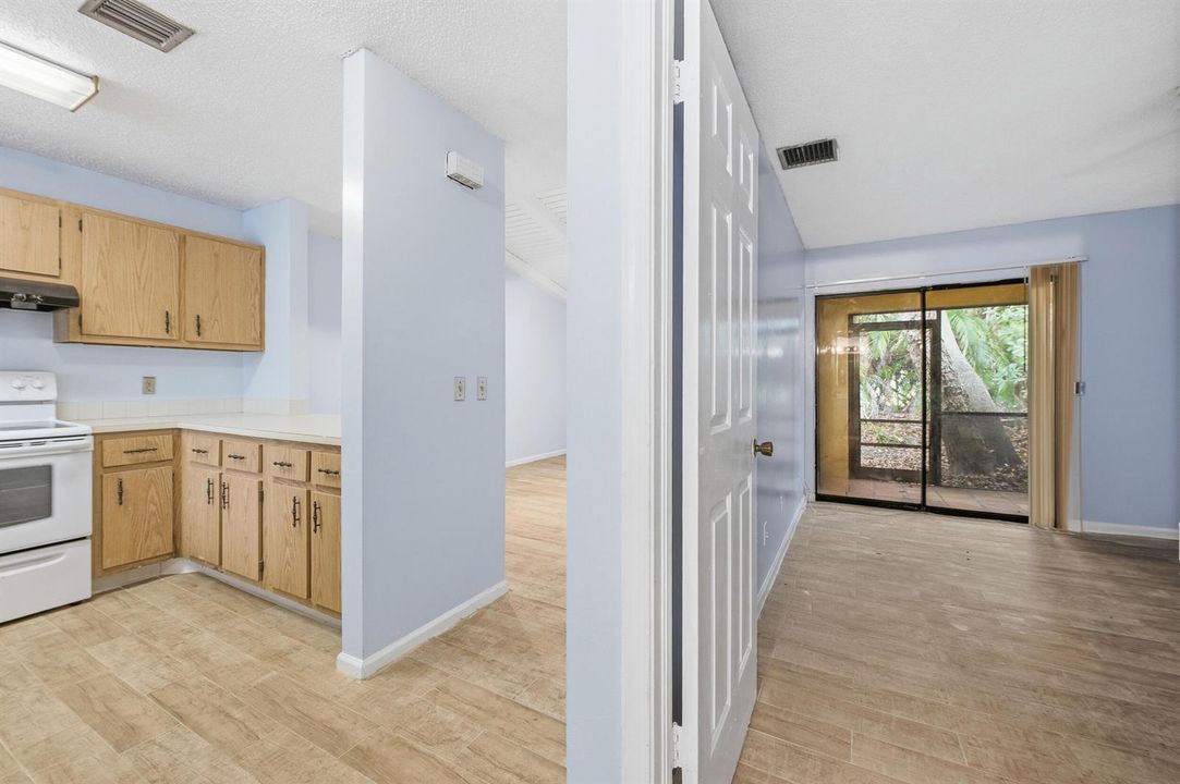 Primary bedroom entry from hallway