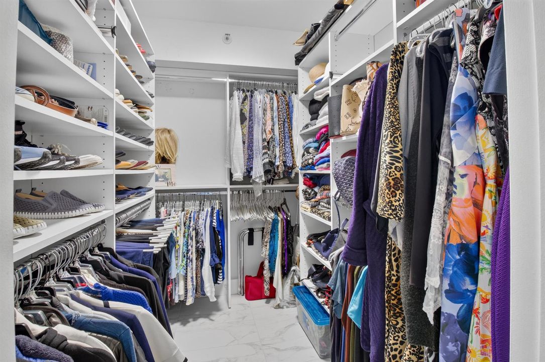 primary closet