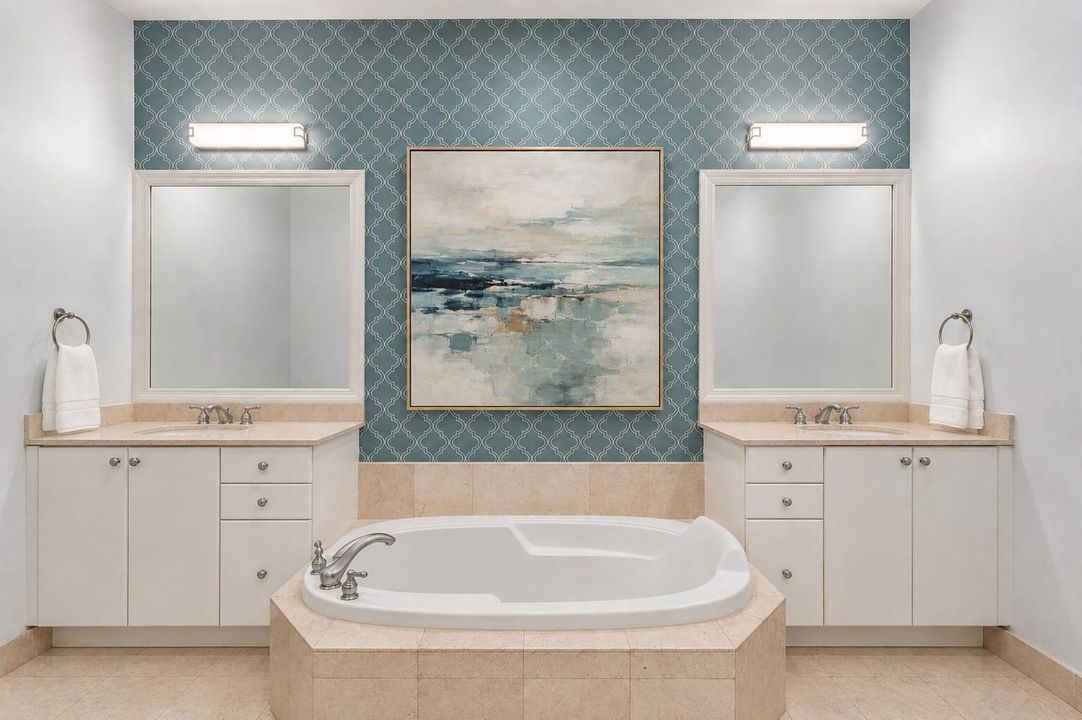 Primary Bathroom w/ Dual Sinks