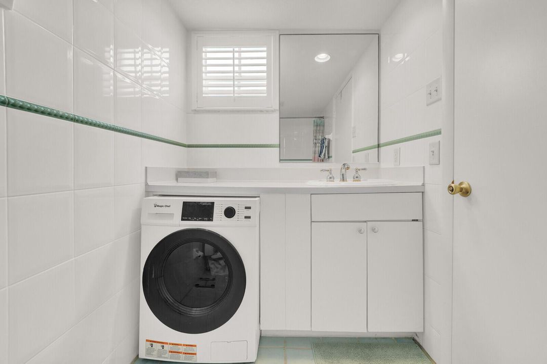 In Unit Laundry