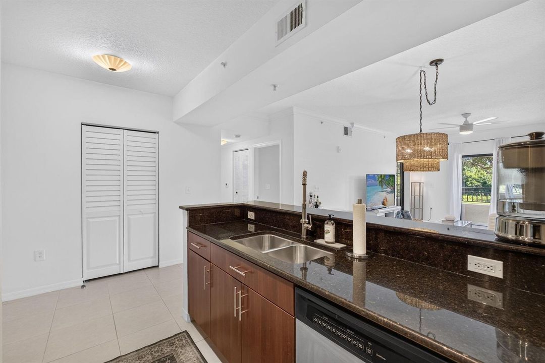 Kitchen and Laundry Closet