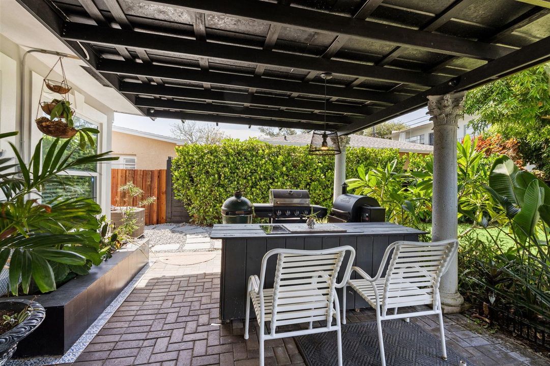 Outdoor Grill area