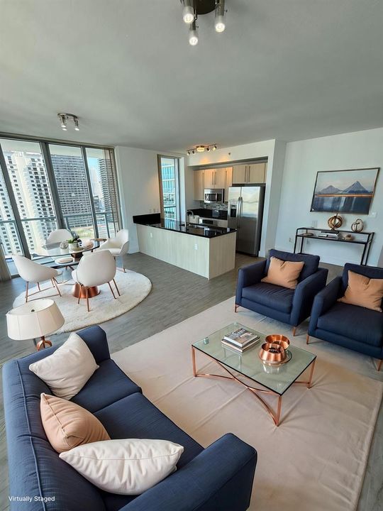 LivingroomKitchen - Living Room - Modern